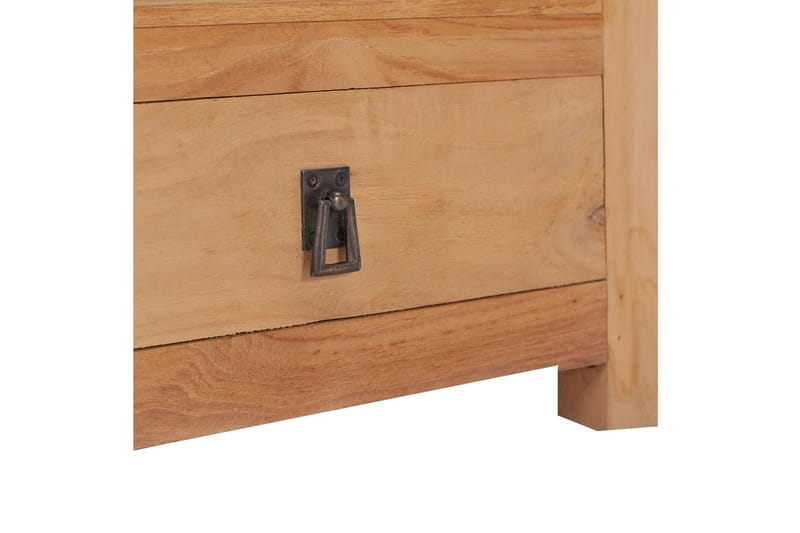Nattbord 40x30x50 cm heltre teak - Brun - Møbler - Bord - Avlastningsbord - Sengebord & nattbord