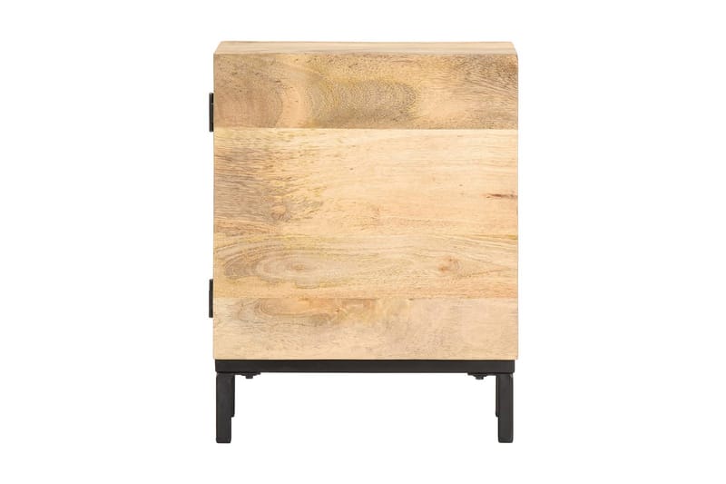 Nattbord 40x30x51 cm heltre mango - Brun - Møbler - Bord - Avlastningsbord - Sengebord & nattbord