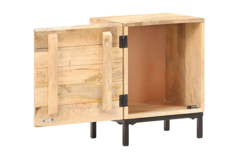 Nattbord 40x30x51 cm heltre mango - Brun - Møbler - Bord - Avlastningsbord - Sengebord & nattbord