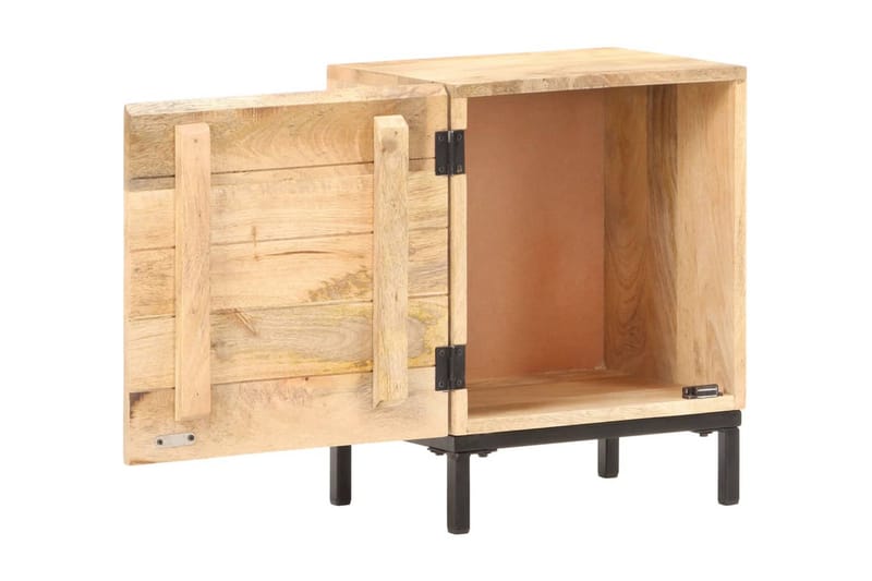 Nattbord 40x30x51 cm heltre mango - Brun - Sengebord & nattbord