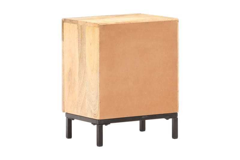 Nattbord 40x30x51 cm heltre mango - Brun - Møbler - Bord - Avlastningsbord - Sengebord & nattbord