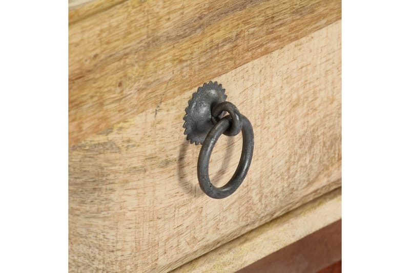Nattbord 40x30x52 cm grov heltre mango - Brun - Møbler - Bord - Avlastningsbord - Sengebord & nattbord