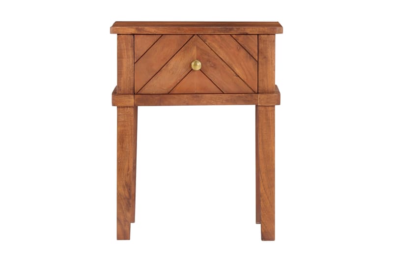 Nattbord 40x40x50 cm heltre akasie - Møbler - Bord - Avlastningsbord - Sengebord & nattbord