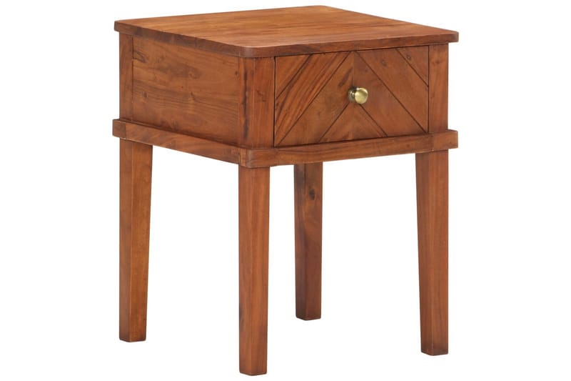 Nattbord 40x40x50 cm heltre akasie - Møbler - Bord - Avlastningsbord - Sengebord & nattbord