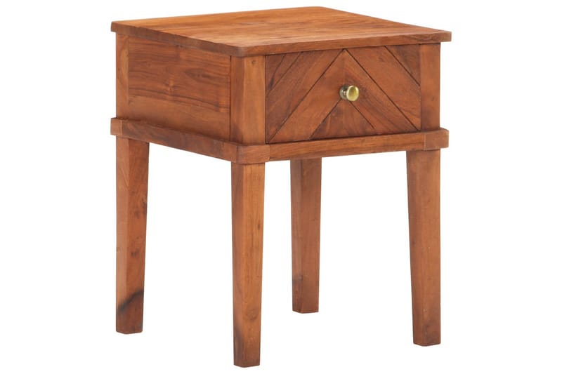 Nattbord 40x40x50 cm heltre akasie - Møbler - Bord - Avlastningsbord - Sengebord & nattbord