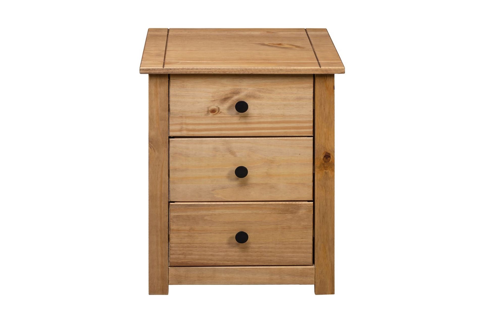 Nattbord 46x40x57 cm furu Panama Range - Møbler - Bord - Avlastningsbord - Sengebord & nattbord