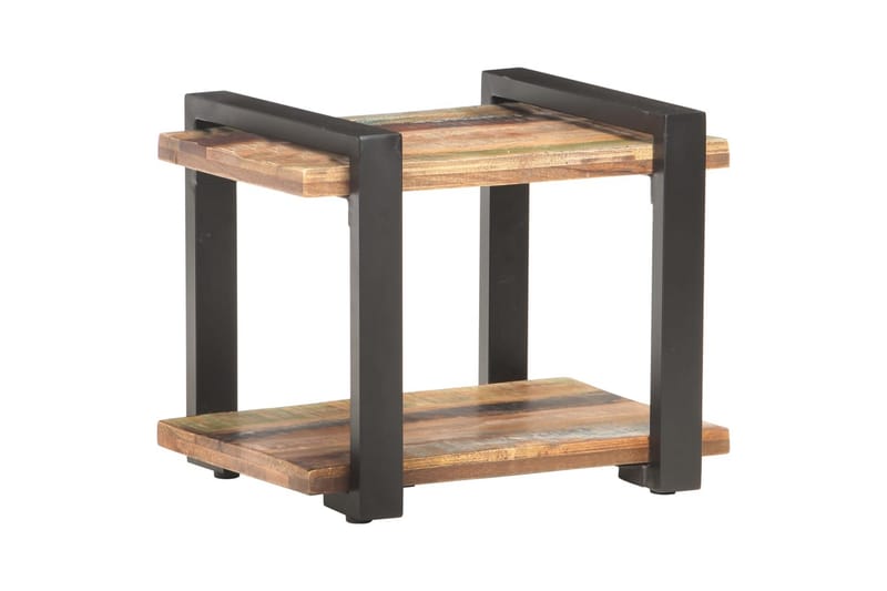 Nattbord 50x40x40 cm gjenvunnet heltre - Brun - Møbler - Bord - Avlastningsbord - Sengebord & nattbord