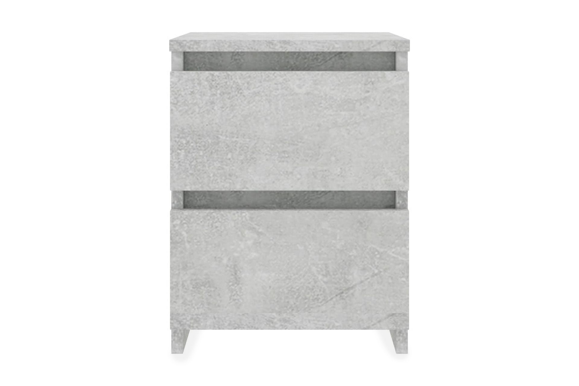 Nattbord betong 30x30x40 cm sponplate - Grå - Møbler - Bord - Avlastningsbord - Sengebord & nattbord