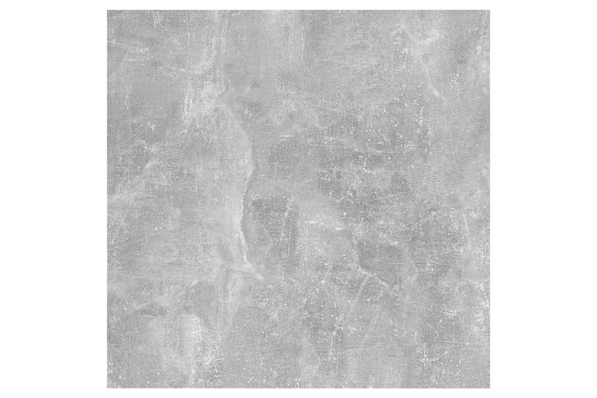 Nattbord betonggrå 30,5x30x30 cm sponplate - Grå - Møbler - Bord - Avlastningsbord - Sengebord & nattbord