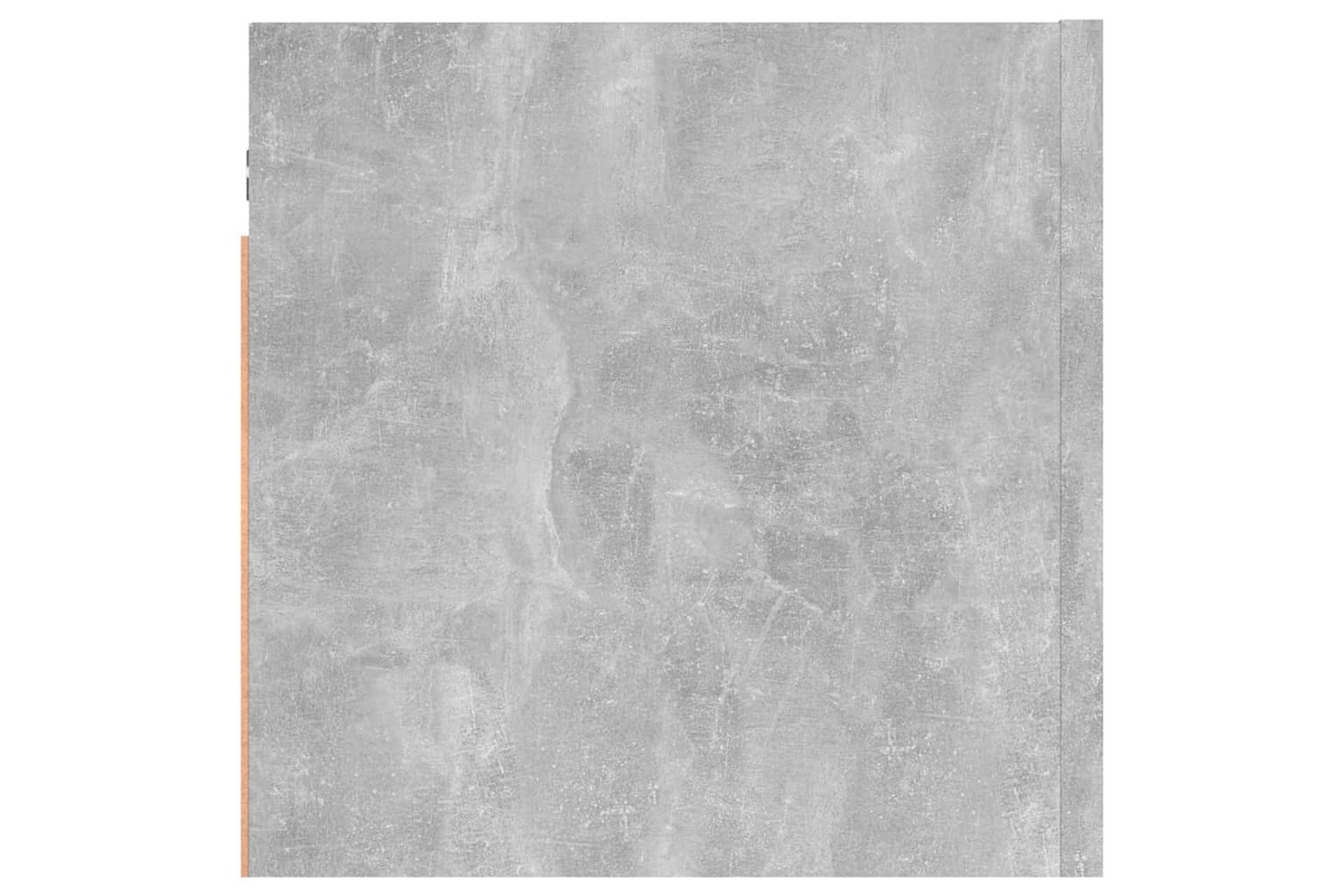 Nattbord betonggrå 30,5x30x30 cm sponplate - Grå - Møbler - Bord - Avlastningsbord - Sengebord & nattbord