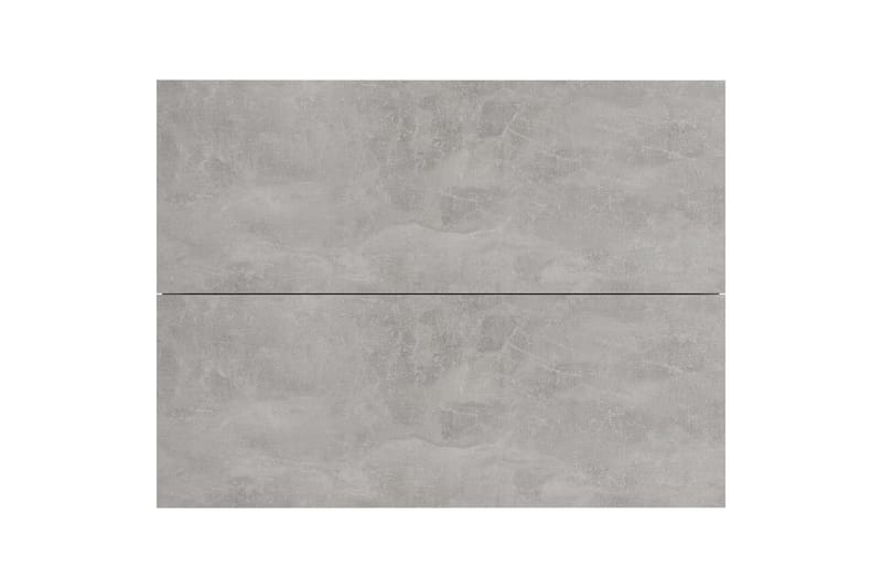 Nattbord betonggrå 40x30x30 cm sponplate - Grå - Møbler - Bord - Avlastningsbord - Sengebord & nattbord