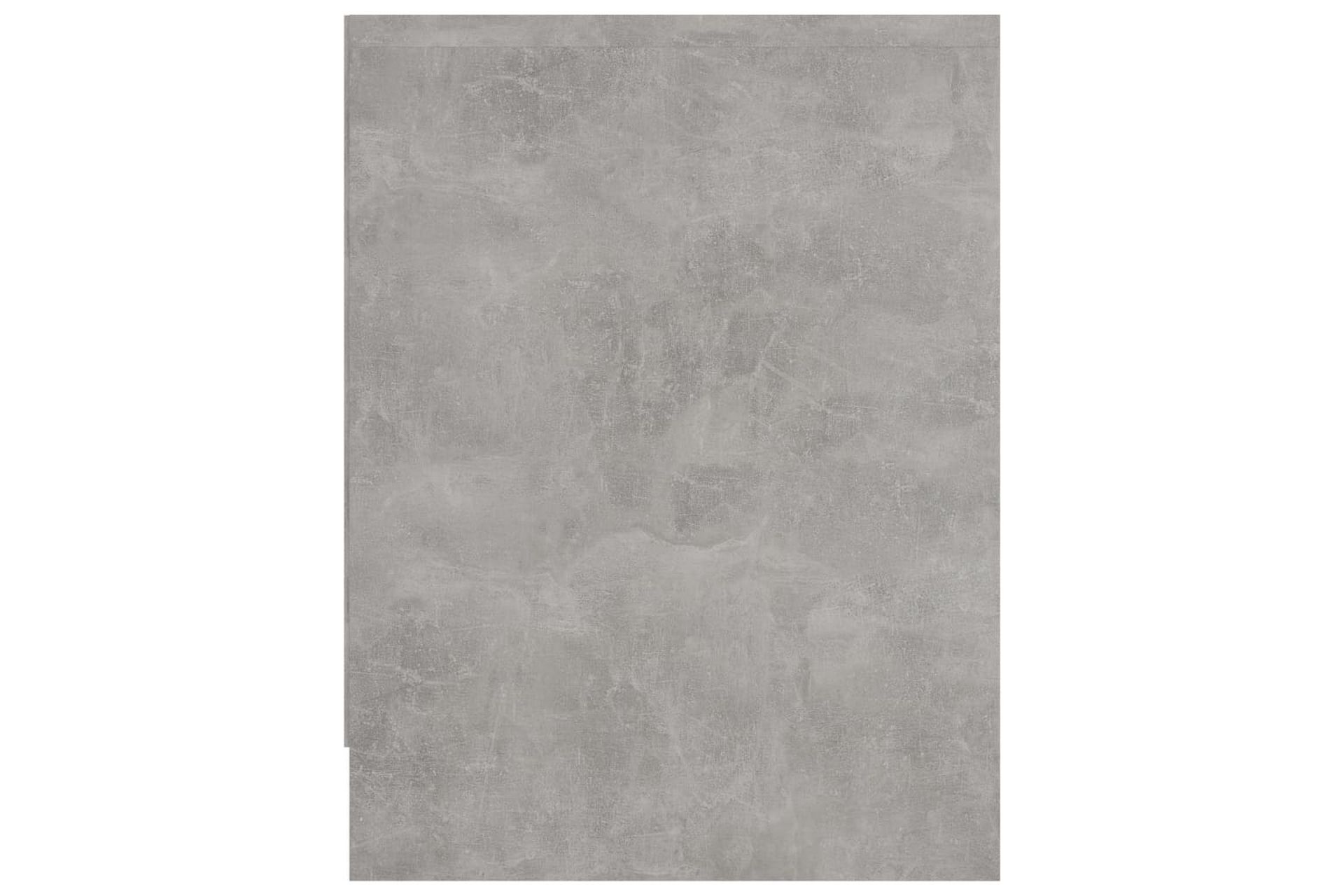 Nattbord betonggrå 40x30x40 cm sponplate - Grå - Møbler - Bord - Avlastningsbord - Sengebord & nattbord