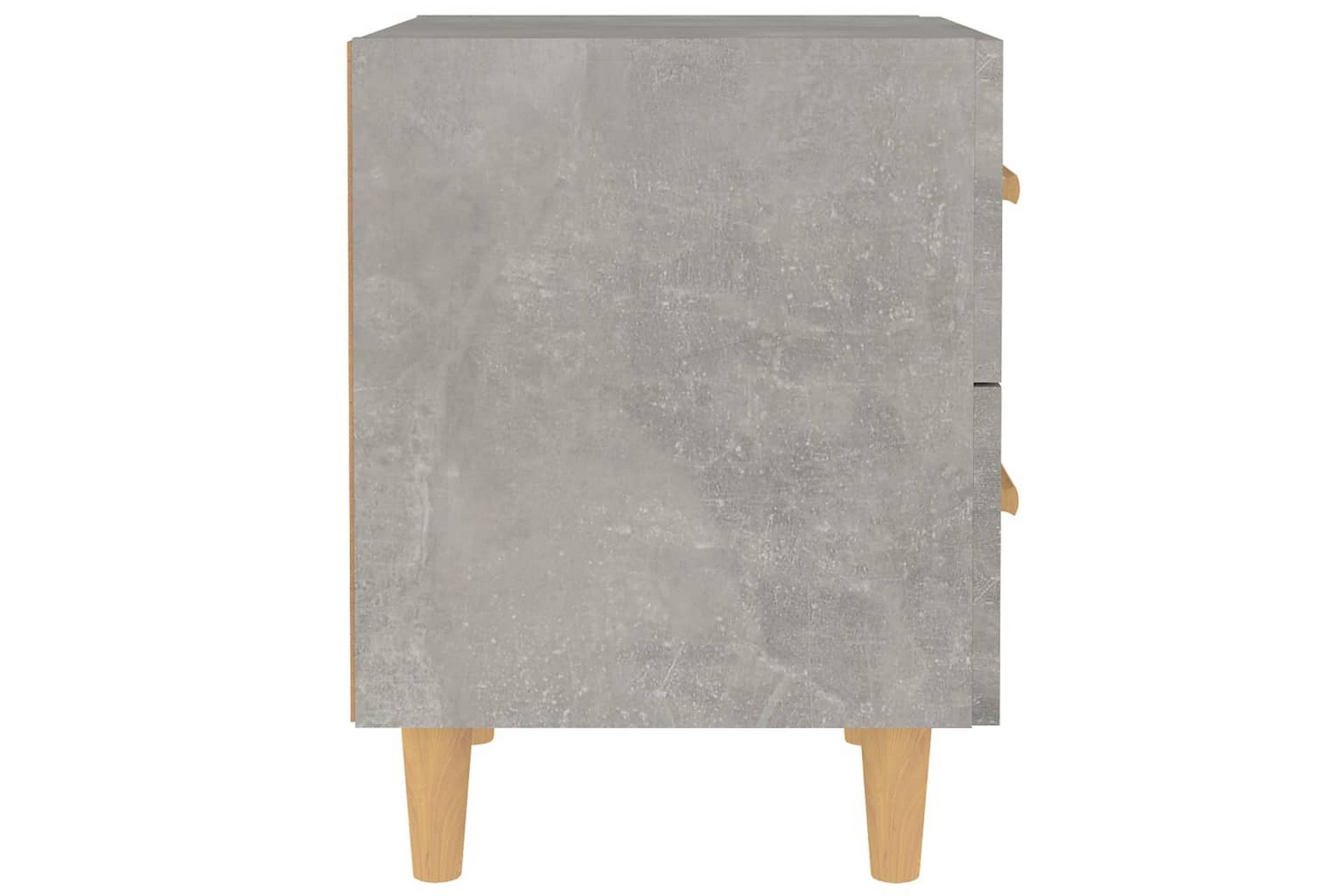 Nattbord betonggrå 40x35x47,5 cm - Grå - Møbler - Bord - Avlastningsbord - Sengebord & nattbord
