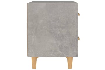 Nattbord betonggrå 40x35x47,5 cm - Grå - Møbler - Bord - Avlastningsbord - Sengebord & nattbord