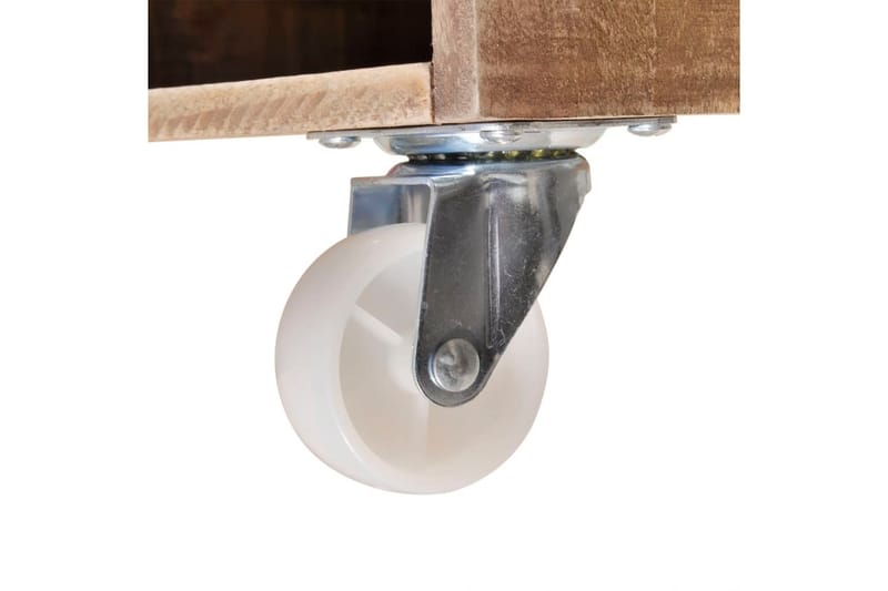 Nattbord brunt - Tre - Møbler - Bord - Avlastningsbord - Sengebord & nattbord