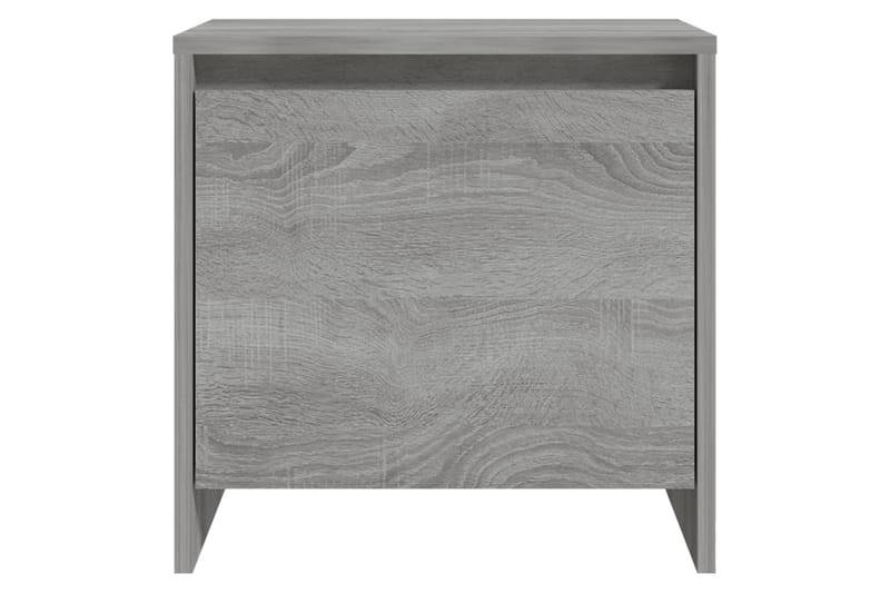 Nattbord grå sonoma eik 45x34x44,5 cm sponplate - Grå - Møbler - Bord - Avlastningsbord - Sengebord & nattbord