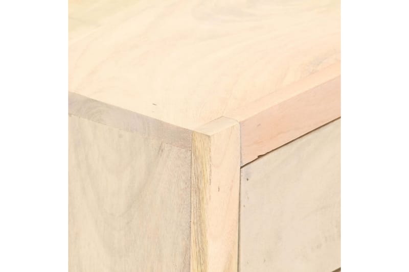 Nattbord gull 40x30x50 cm heltre mango - Møbler - Bord - Avlastningsbord - Sengebord & nattbord