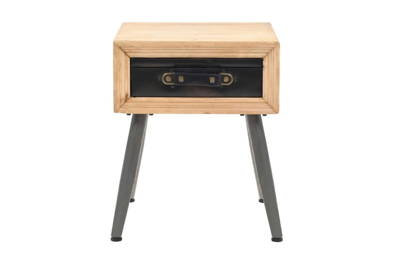 Nattbord heltre gran 43x38x50 cm - Tre - Møbler - Bord - Avlastningsbord - Sengebord & nattbord