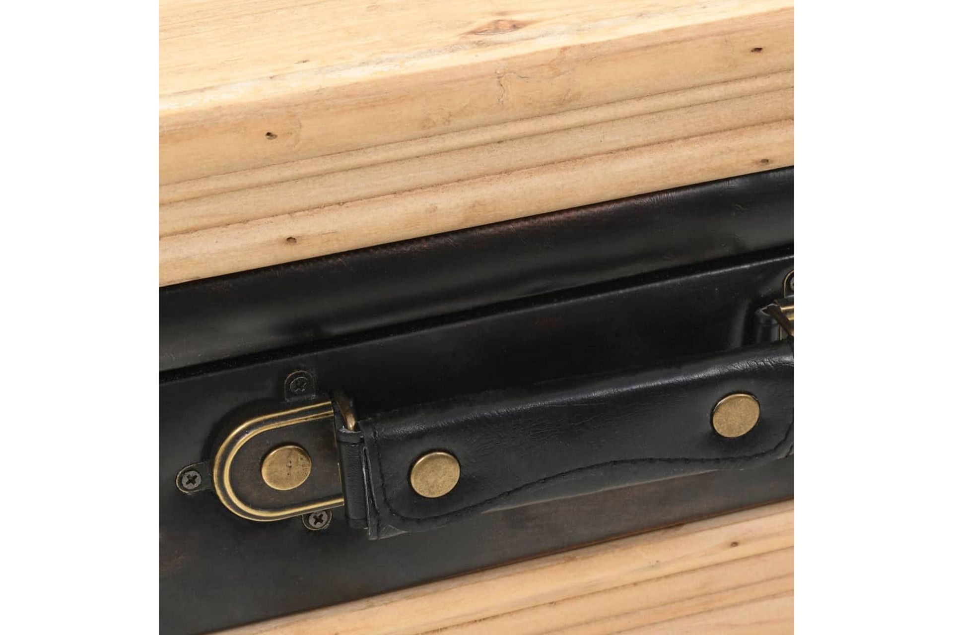 Nattbord heltre gran 43x38x50 cm - Tre - Møbler - Bord - Avlastningsbord - Sengebord & nattbord