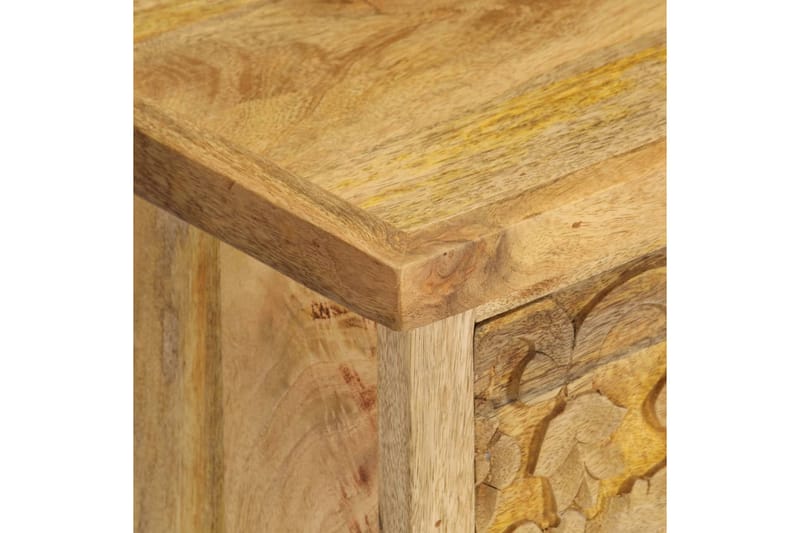 Nattbord heltre mango 40x30x50 cm - Møbler - Bord - Avlastningsbord - Sengebord & nattbord