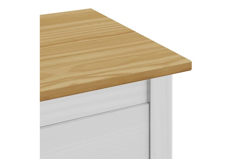 Nattbord Hill Range 2 stk hvit 46x35x49,5 cm heltre furu - Møbler - Bord - Avlastningsbord - Sengebord & nattbord