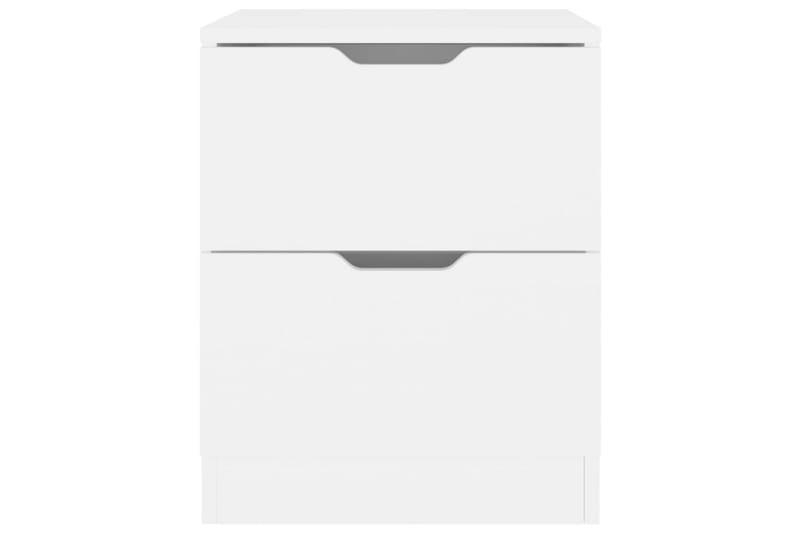 Nattbord hvit 40x40x50 cm sponplate - Hvit - Sengebord & nattbord