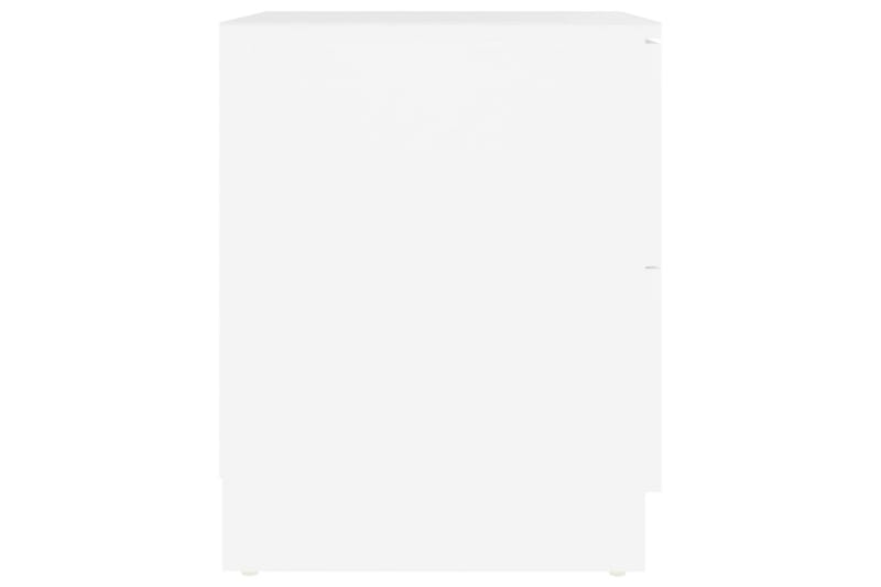Nattbord hvit 40x40x50 cm sponplate - Hvit - Sengebord & nattbord