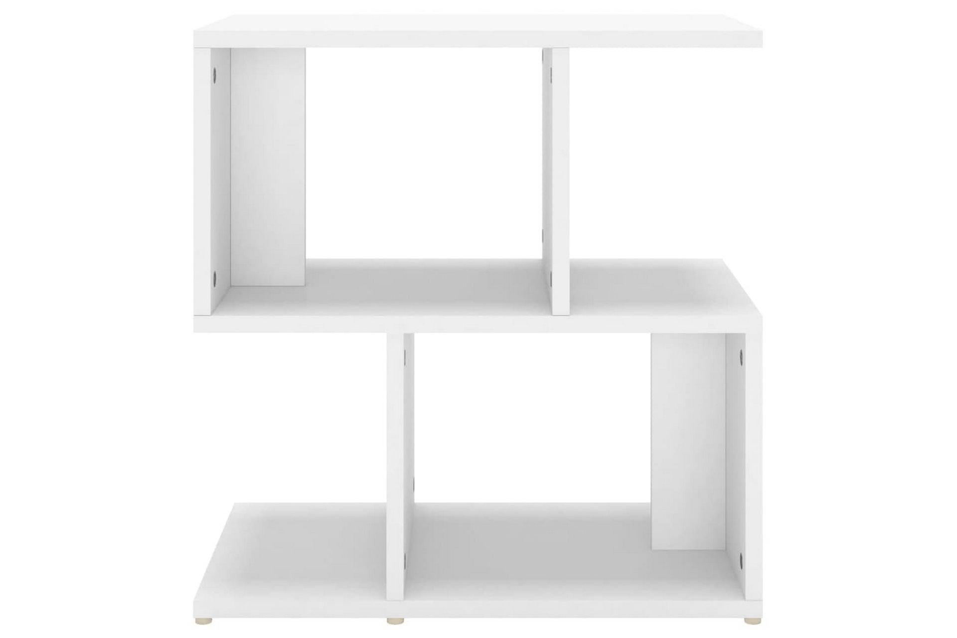 Nattbord hvit 50x30x51,5 cm sponplate - Hvit - Møbler - Bord - Avlastningsbord - Sengebord & nattbord