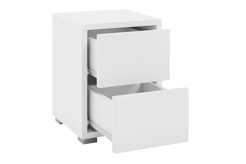 Nattbord - Hvit - Møbler - Bord - Avlastningsbord - Sengebord & nattbord