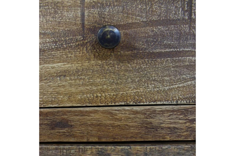 Nattbord massivt gjenvunnet tre 40x30x51 cm - Resirkulert Tre - Møbler - Bord - Avlastningsbord - Sengebord & nattbord