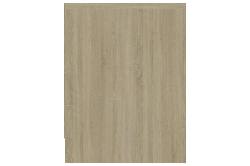 Nattbord sonoma eik 40x30x40 cm sponplate - Brun - Møbler - Bord - Avlastningsbord - Sengebord & nattbord
