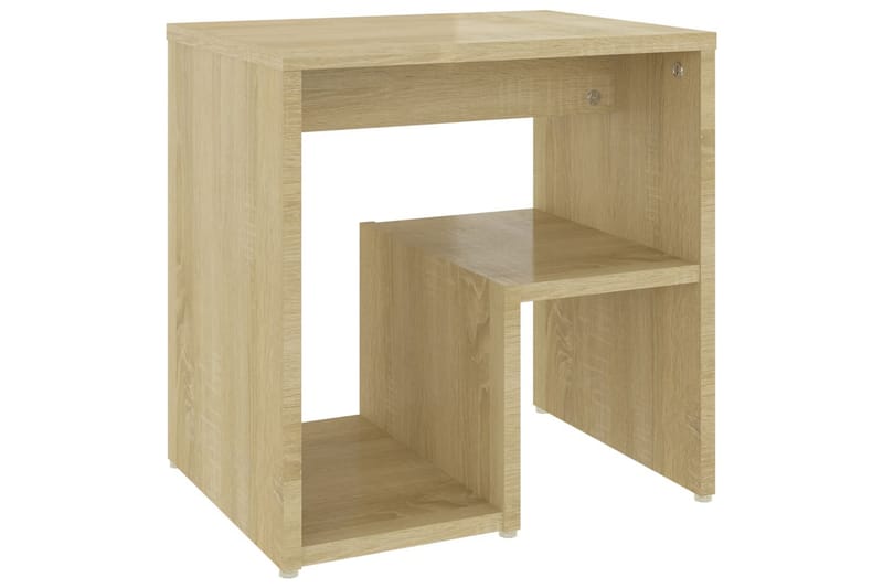 Nattbord sonoma eik 40x30x40 cm sponplate - Brun - Møbler - Bord - Avlastningsbord - Sengebord & nattbord