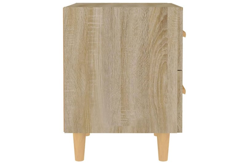 Nattbord sonoma eik 40x35x47,5 cm - Brun - Møbler - Bord - Avlastningsbord - Sengebord & nattbord