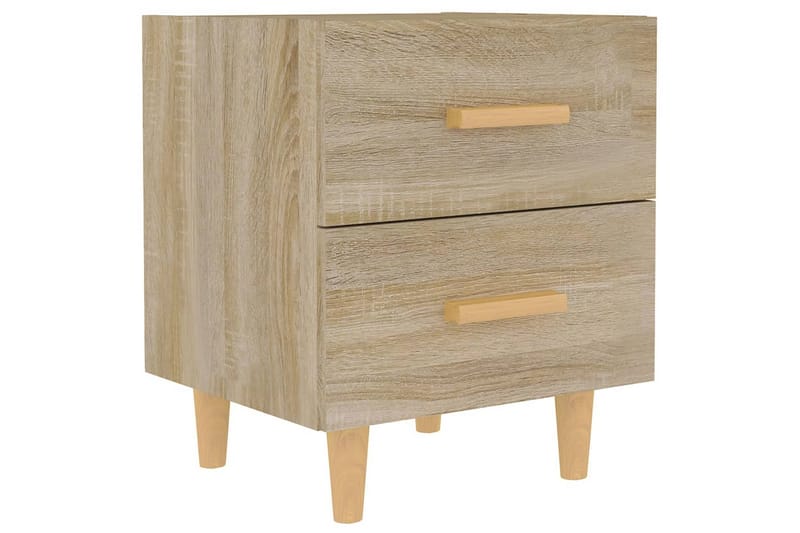 Nattbord sonoma eik 40x35x47,5 cm - Brun - Møbler - Bord - Avlastningsbord - Sengebord & nattbord