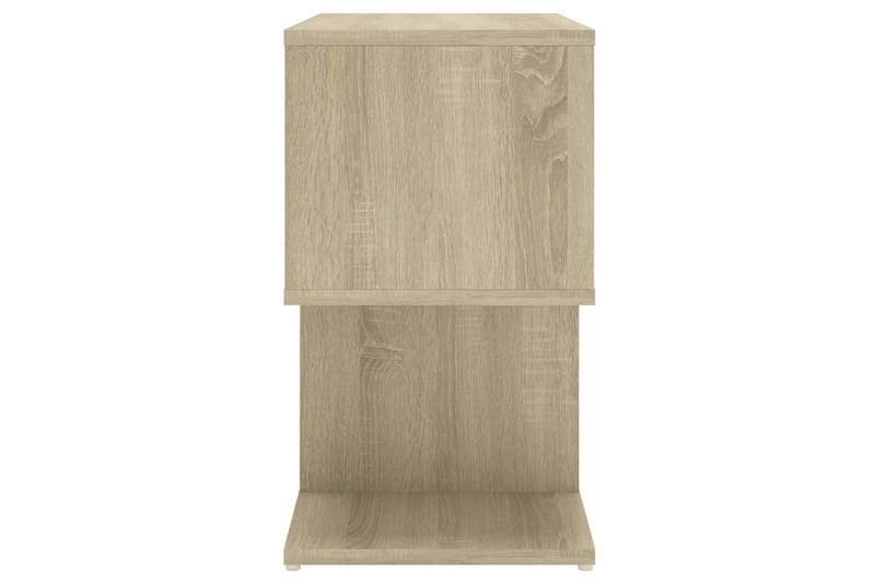 Nattbord sonoma eik 50x30x51,5 cm sponplate - Brun - Møbler - Bord - Avlastningsbord - Sengebord & nattbord
