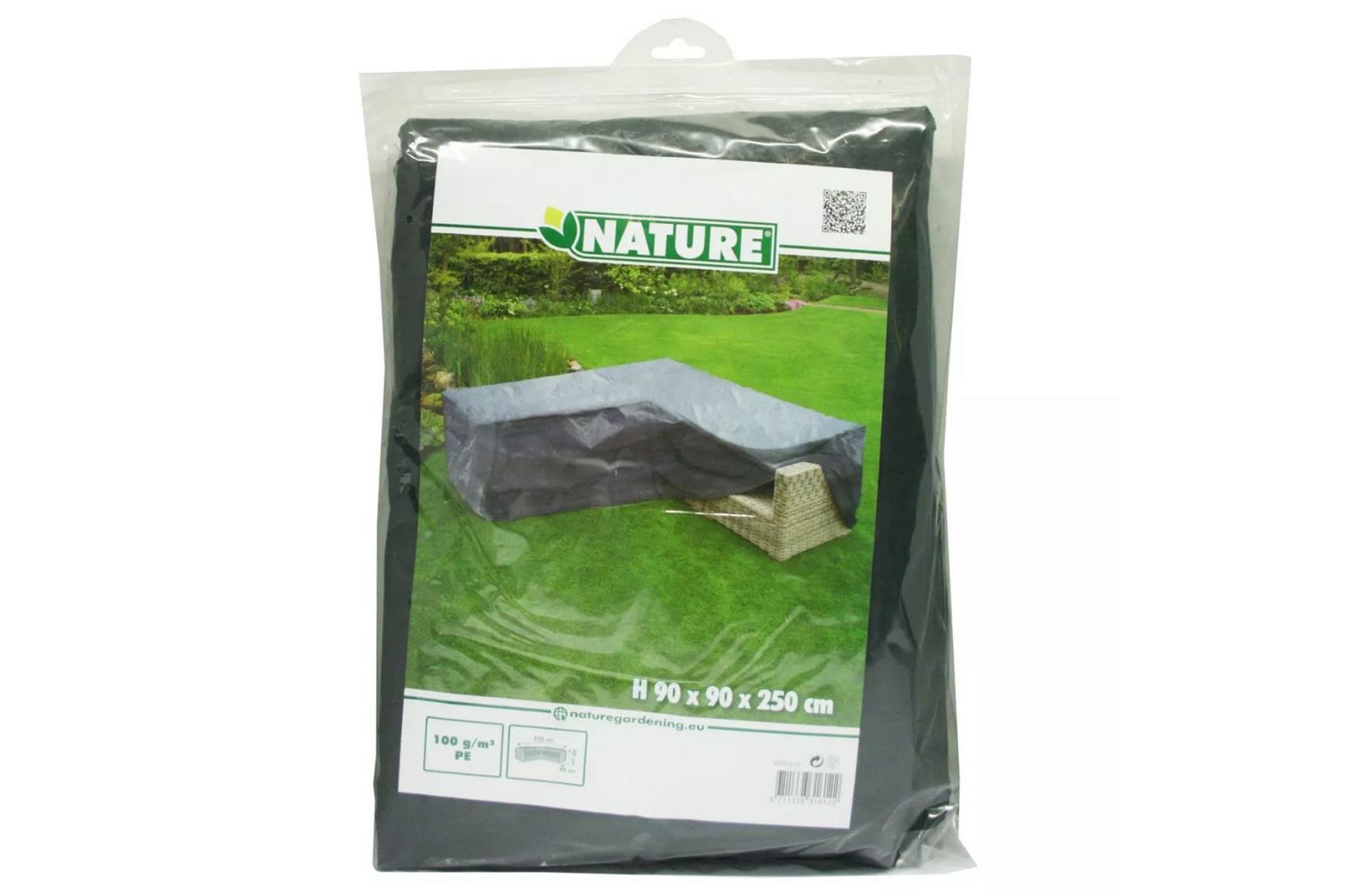 Nature Hagemøbeltrekk for L-formede salongsofa 205x90x90 cm - Møbler - Bord - Avlastningsbord - Sengebord & nattbord