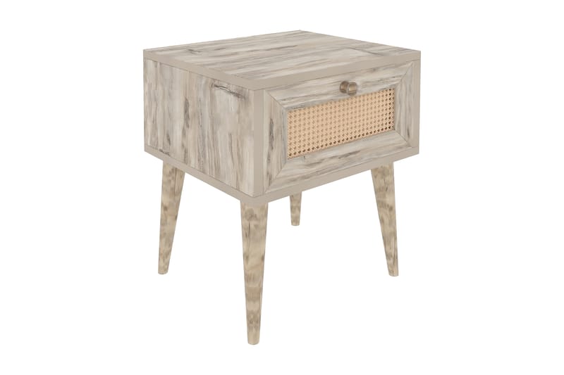 Nightstand Eik - Møbler - Bord - Avlastningsbord - Sengebord & nattbord