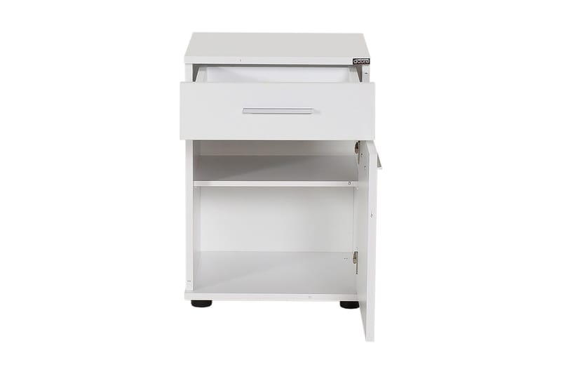 Nightstand Hvit - Hvit - Møbler - Bord - Avlastningsbord - Sengebord & nattbord
