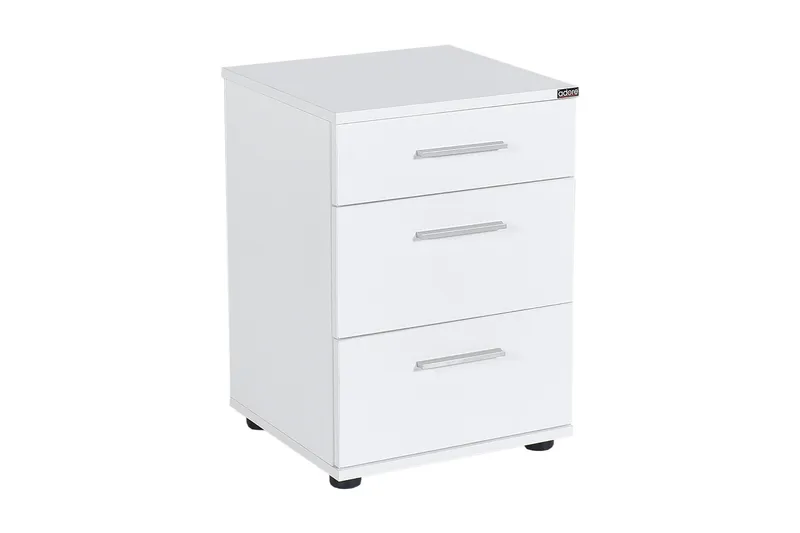 Nightstand Hvit - Hvit - Møbler - Bord - Avlastningsbord - Sengebord & nattbord