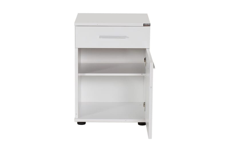 Nightstand Hvit - Hvit - Møbler - Bord - Avlastningsbord - Sengebord & nattbord