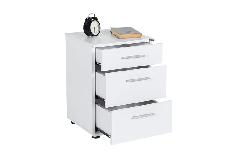 Nightstand Hvit - Hvit - Møbler - Bord - Avlastningsbord - Sengebord & nattbord