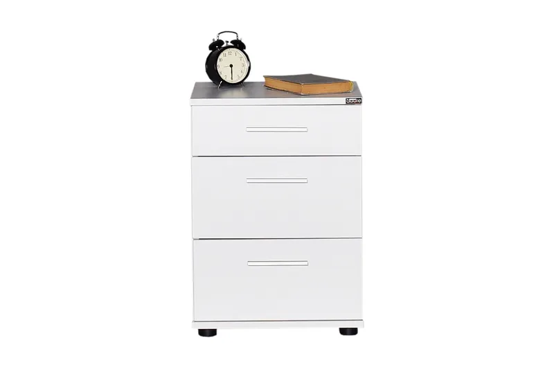 Nightstand Hvit - Hvit - Møbler - Bord - Avlastningsbord - Sengebord & nattbord