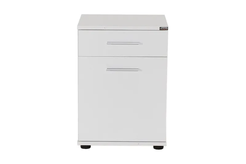 Nightstand Hvit - Hvit - Møbler - Bord - Avlastningsbord - Sengebord & nattbord