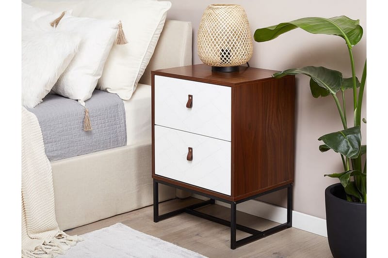 Nueva Nattbord 49 cm - Tre/natur - Møbler - Bord - Avlastningsbord - Sengebord & nattbord