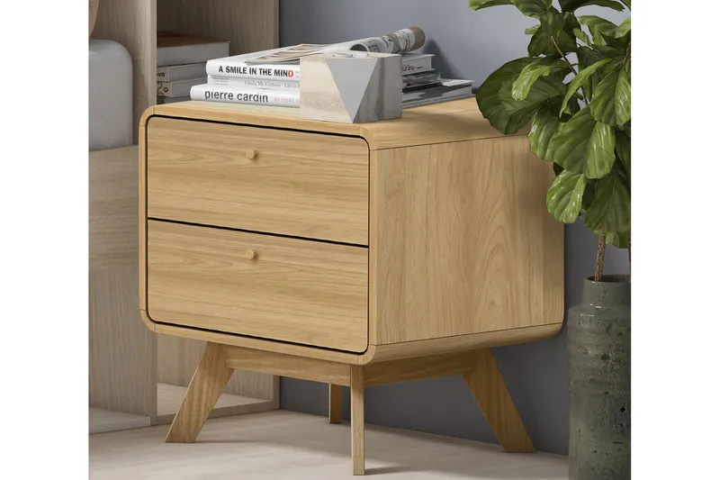 Olivet Nattbord 51 cm - Natur - Møbler - Bord - Avlastningsbord - Sengebord & nattbord