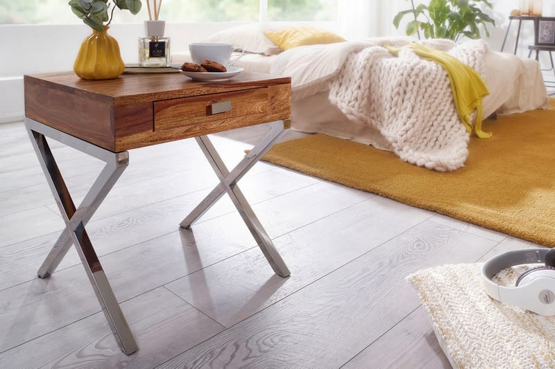 Pakefield Nattbord 45 cm - Brun - Møbler - Bord - Avlastningsbord - Sengebord & nattbord