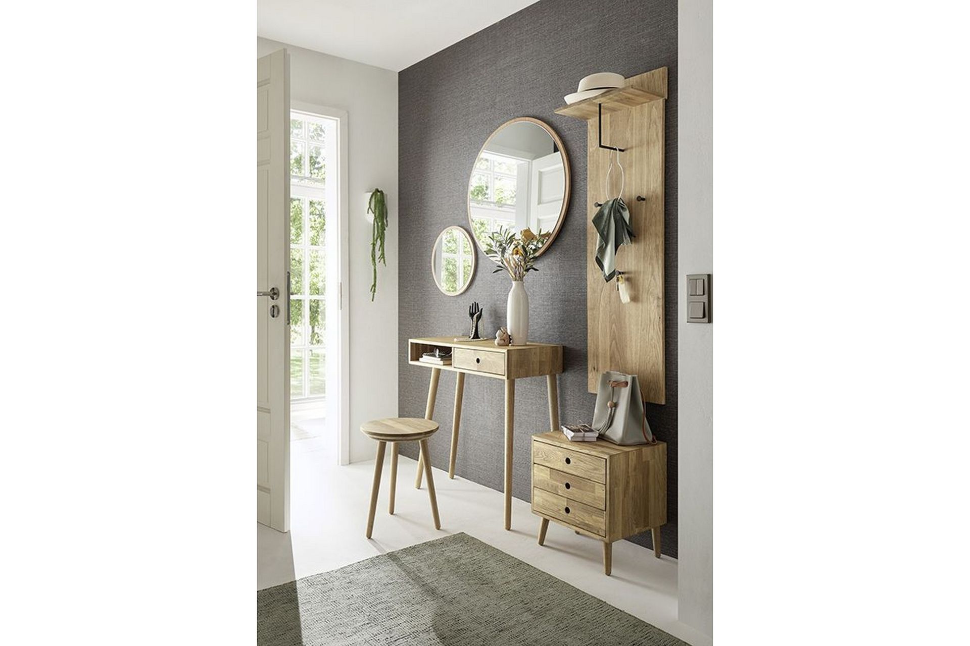 Pakro Nattbord 35x42 cm - Natur - Møbler - Bord - Avlastningsbord - Sengebord & nattbord