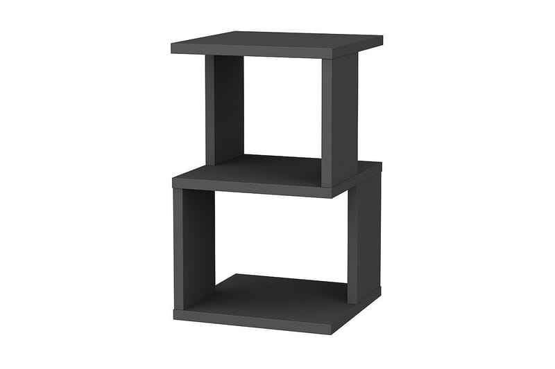 Rinorea Nattbord 29,6x49,4 cm - Antrasitt - Møbler - Bord - Avlastningsbord - Sengebord & nattbord