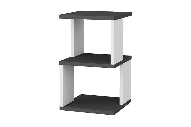 Rinorea Nattbord 29,6x49,4 cm - Antrasitt - Møbler - Bord - Avlastningsbord - Sengebord & nattbord