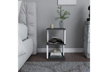 Rinorea Nattbord 29,6x49,4 cm - Antrasitt - Møbler - Bord - Avlastningsbord - Sengebord & nattbord